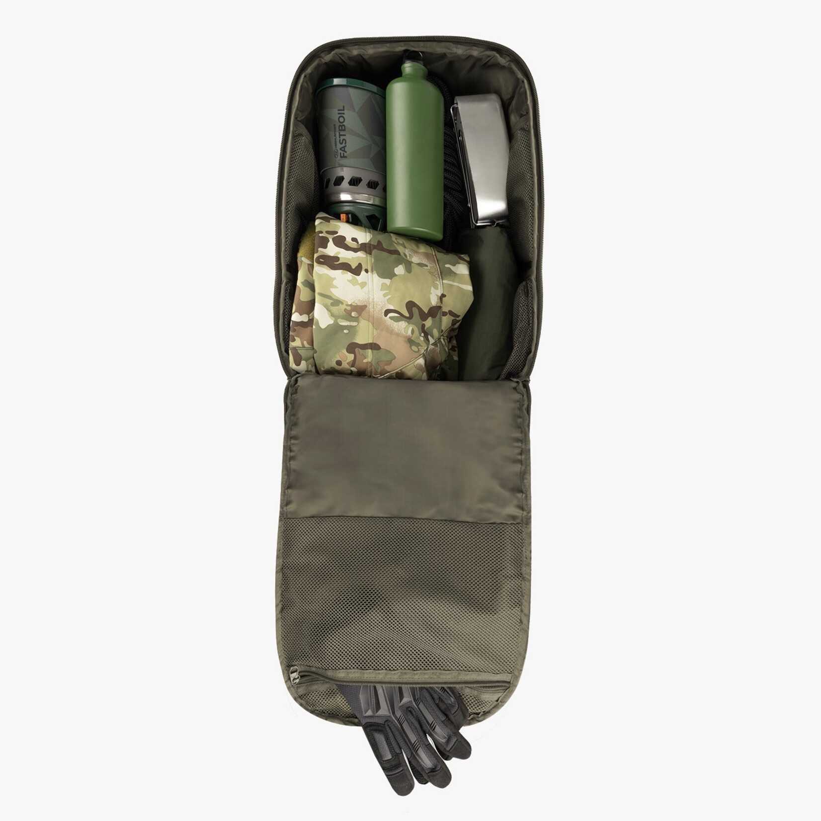 HARRIER full clamshell opening PACK, 45L - Ranger green