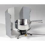 5 Lamellen kook windscherm (49 x 26 cm)