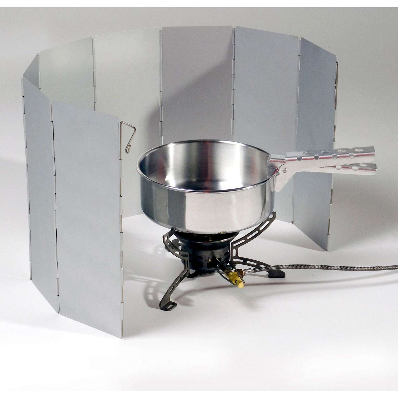 8 Slatted cooking wind screen (78 x 26 cm)