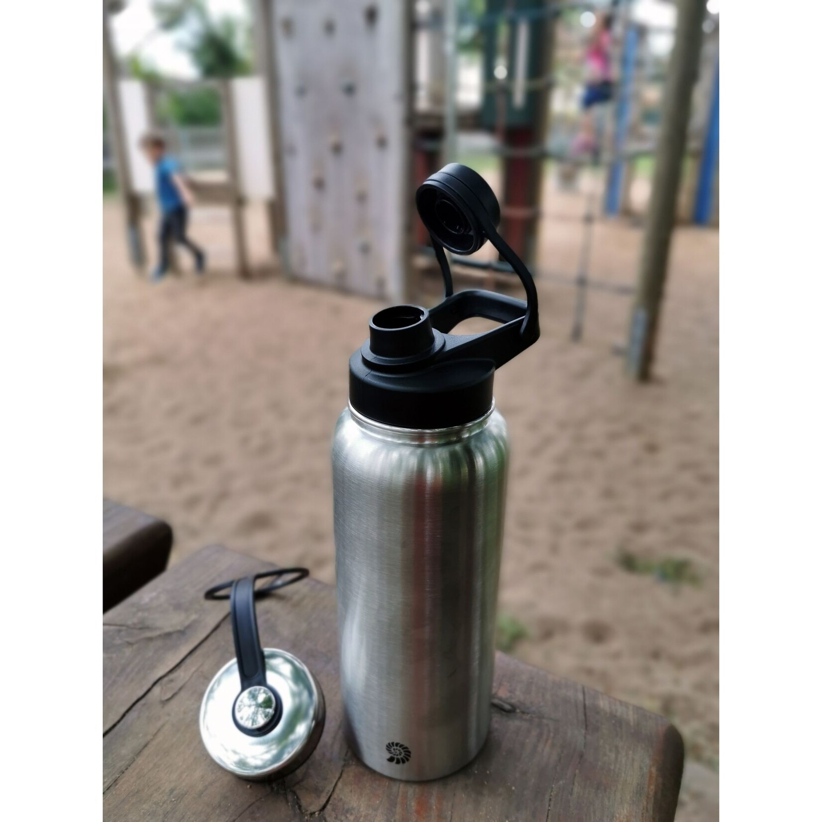 Stainless steel Thermos flask 1 L | Double-walled | wide opening