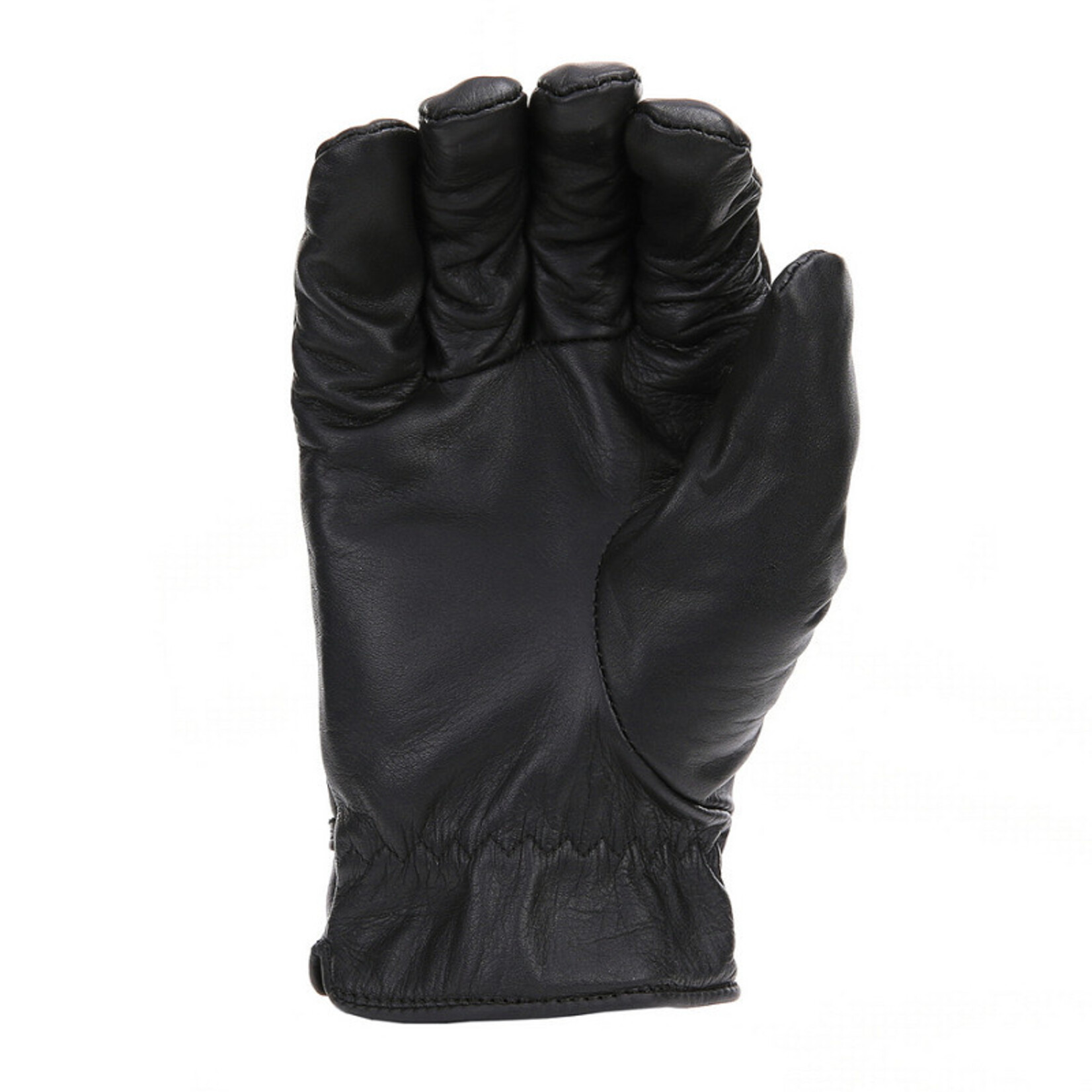 Leather glove | Black