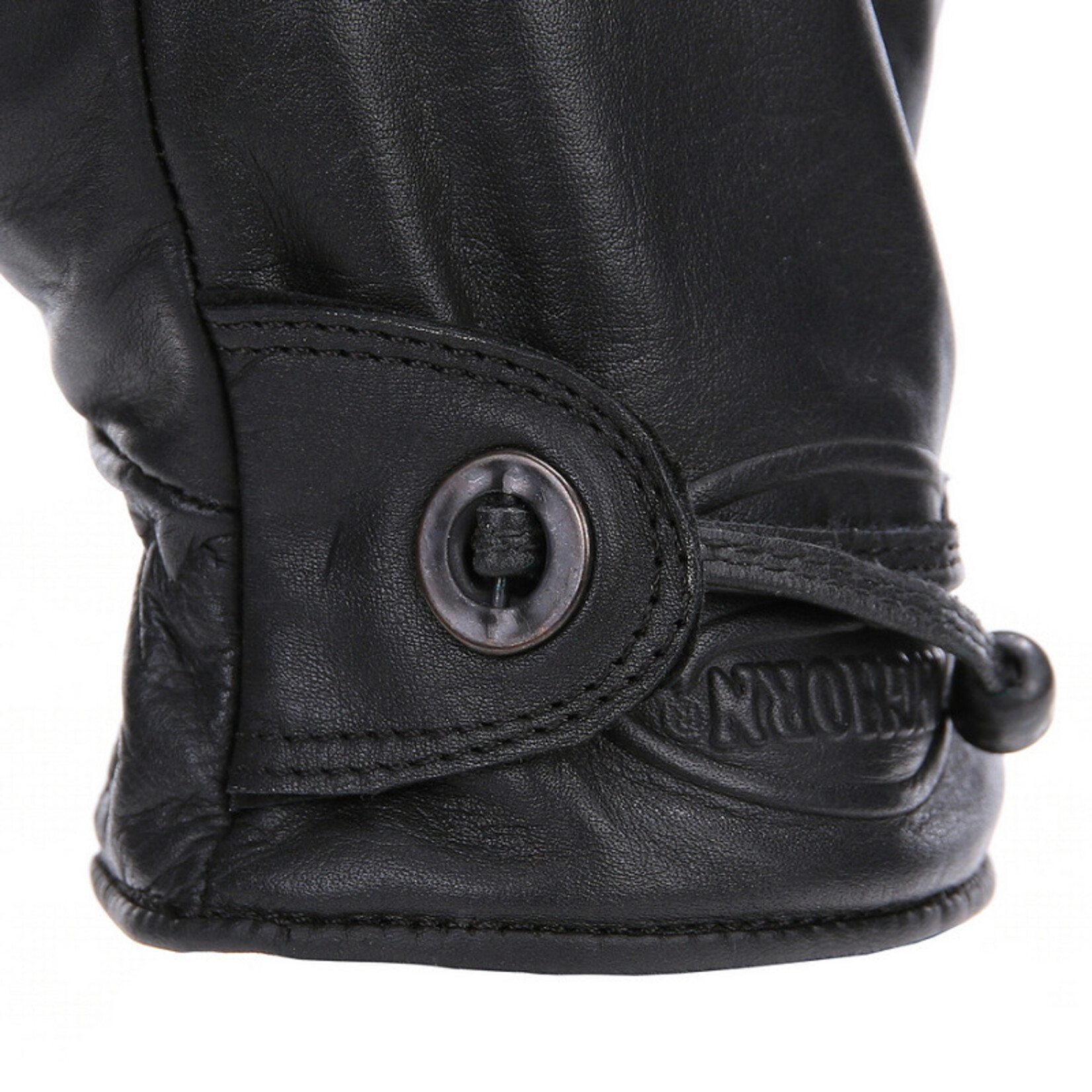 Leather glove | Black