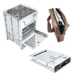 Firebox stove | RVS | Opvouwbaar