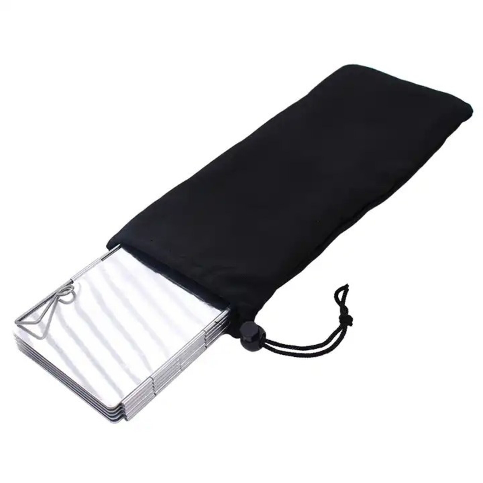 8 Lamellen kook windscherm (82 x 24 cm)