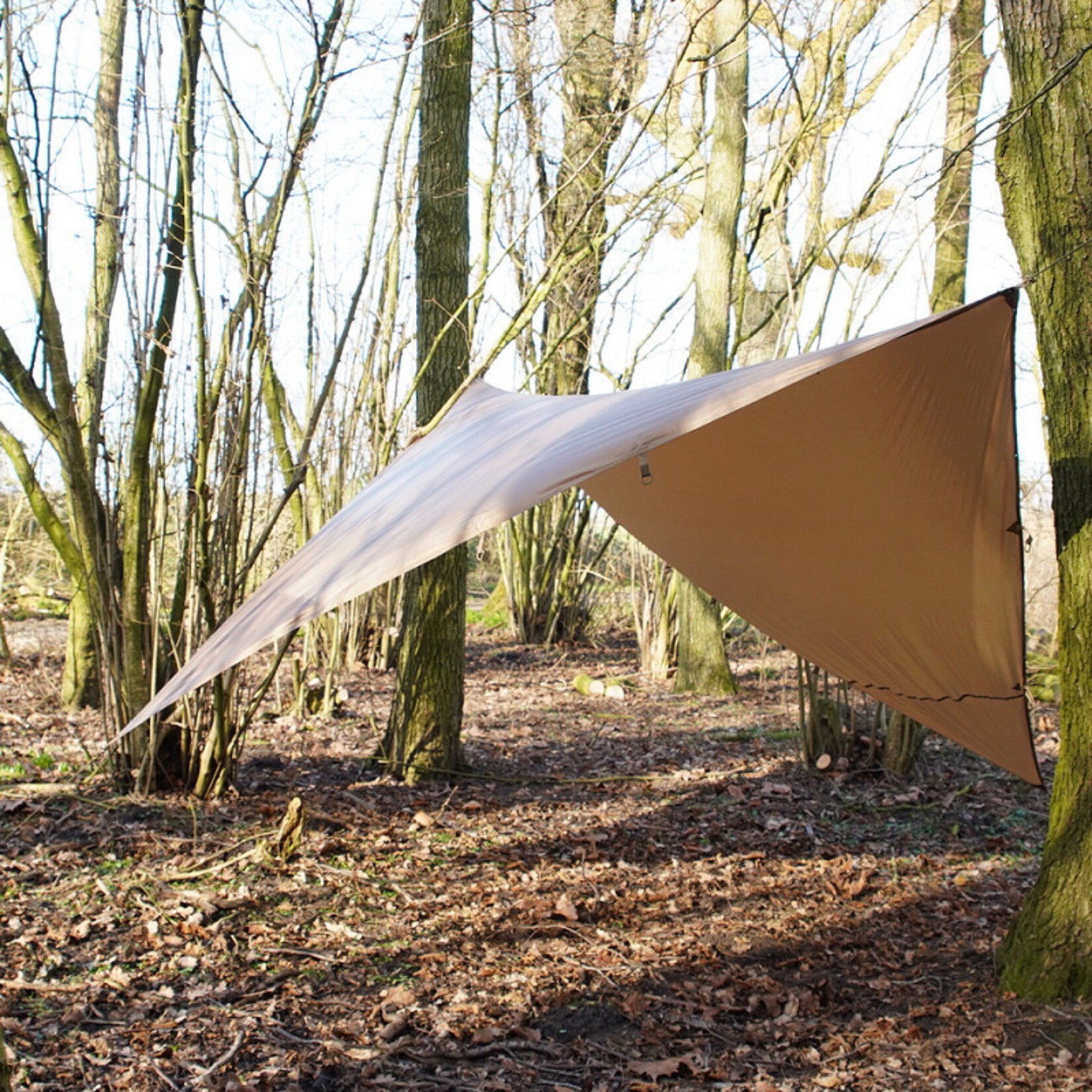 Leichtes Tarp | 3x3 |  Coyote brown