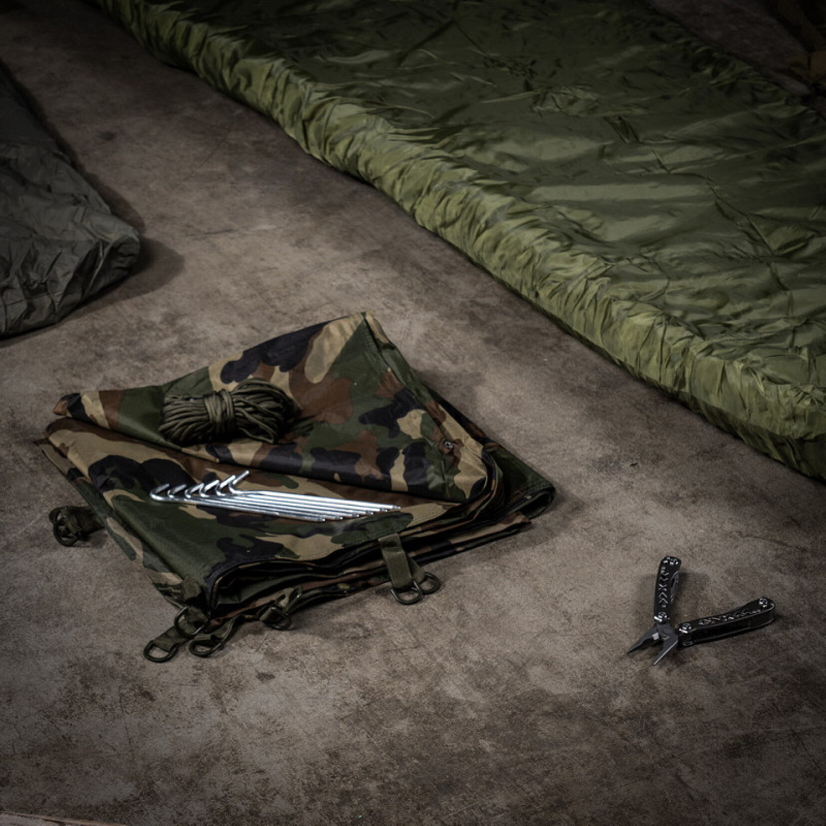 Leichtes Tarp | 3x3 | Woodland