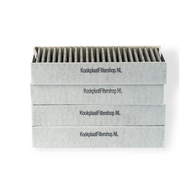 HQ Actief Koolstoffilter voor de Siemens 17004796 – Set van 4 stuks, CleanAir kwaliteit