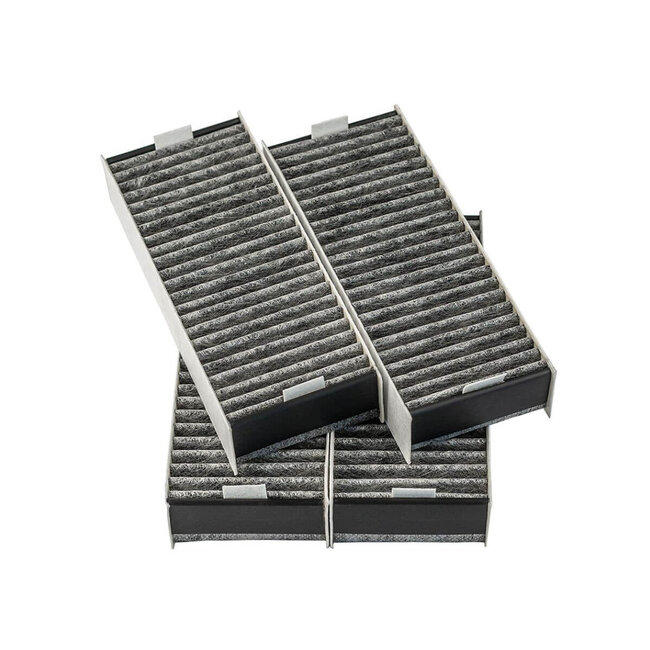 HQ Actief Koolstoffilter voor de Siemens 17004796 – Set van 4 stuks, CleanAir kwaliteit