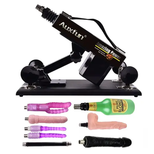 Auxfun® Pakket Donald Auxfun Basic Seksmachine  Met dildo en vele extra's