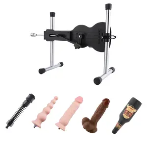 Auxfun® Seksmachine – 3 Dildo’s, Pocket Pussy & Veer Adapter, Draadloos