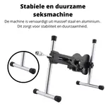 Auxfun® Seksmachine – 3 Dildo’s, Pocket Pussy & Veer Adapter, Draadloos