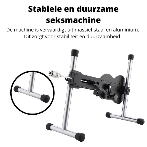 Auxfun® Seksmachine – 3 Dildo’s, Pocket Pussy & Veer Adapter, Draadloos