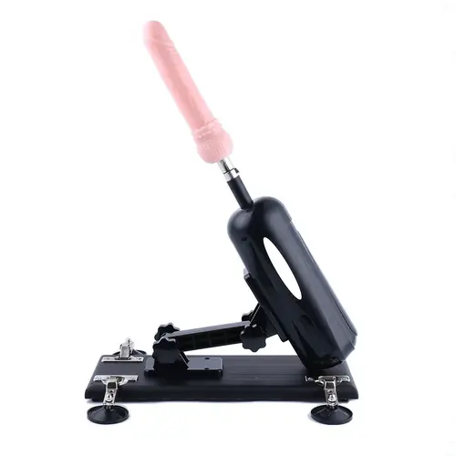 Auxfun® Pakket Noir Auxfun Basic Seksmachine Met 5 opzetstukken Anaal en Vaginaal