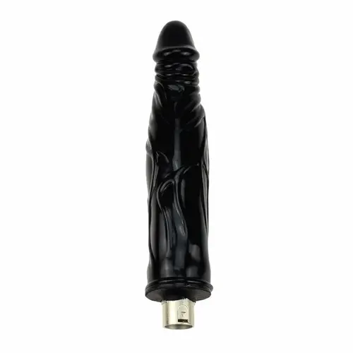 Auxfun® Zwarte Dildo 17 CM met 3XLR Connector  voor Auxfun Basic Seksmachine