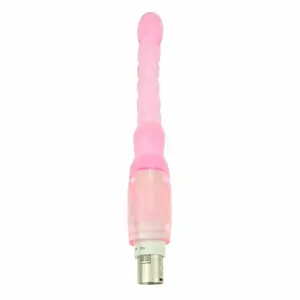 Auxfun® Geribbelde Anale Dildo Basic 3XLR 19 CM  voor Auxfun Basic Seksmachine