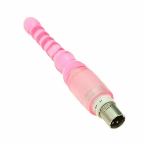 Auxfun® Geribbelde Anale Dildo Basic 3XLR 19 CM  voor Auxfun Basic Seksmachine