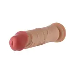 Auxfun® Dildo 3XLR voor Auxfun Basic Seksmachine Beige 19 cm