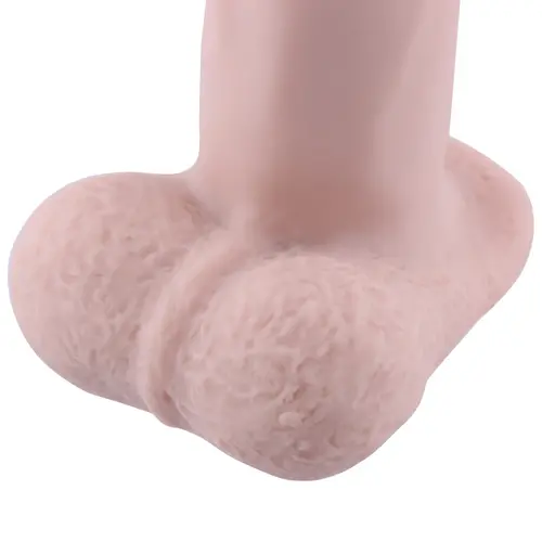 QAC Hismith  Siliconen Dildo met QAC 18 cm lang  diameter 5 cm Blank