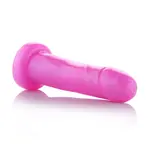 QAC Hismith Anale & vaginale Medisch Siliconen Dildo Roze met QAC