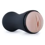 QAC Pocket Pussy voor de QAC Seksmachines Kunstvagina met Vibratie! Zwart