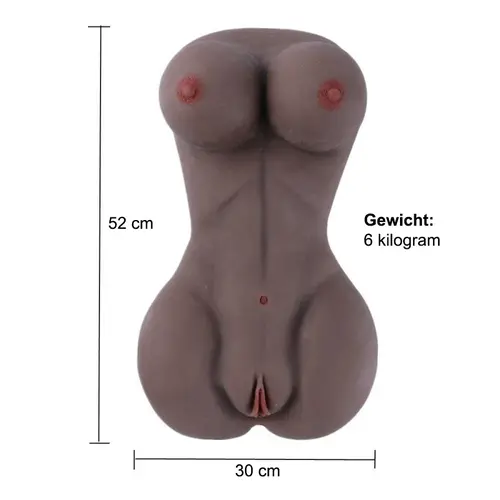 Hismith® Female Sekspop Mia Kali – Levensechte Siliconen Sekspop met Verleidelijke Vormen en Strakke Openingen