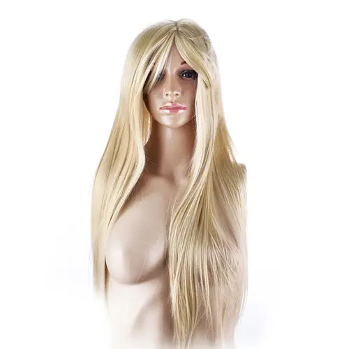 Auxfun® Blonde Pruik voor Sekspop – Stijlvolle Blonde Pruik voor een Natuurlijke Look en Verleidelijke Uiterlijk