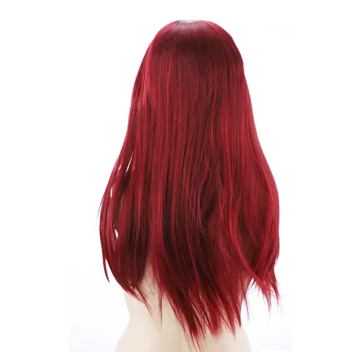 Auxfun® Rode Pruik voor Sekspop – Sensuele Rode Pruik voor Sekspoppen met Luxe en Realistische Haren