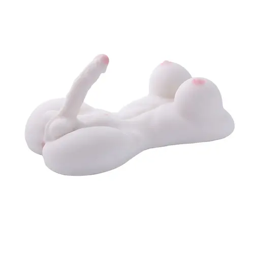 Hismith® Shemale Sekspop Albina – Realistische Shemale Sekspop met Zachte Siliconen Huid en Gedetailleerde Anatomie