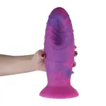 Hismith® Fantasy Zuignap Dildo Dragon Egg - XXL Fantasy Dildo 25 cm voor Totale Overgave