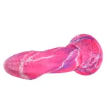 Hismith® Anale Fantasy Dildo Extra Groot Roze 26 cm - Voor Ultiem Genot, Sterke Zuignap, Siliconen Materiaal