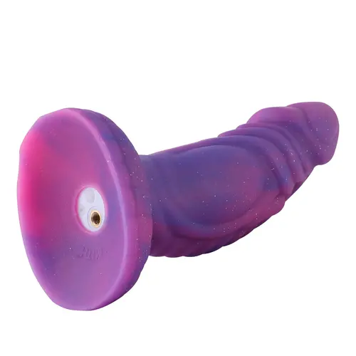 Hismith® Fantasy Dildo met Vibratie, Zuignap en 20 cm Siliconen Dildo voor Diepe Stimulatie