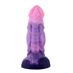 Wildolo® Wildolo Merman Fantasy Zuignap Dildo 18 cm Lila voor Diepe Stimulatie - Handsfree Plezier met.