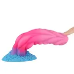 Wildolo® Nesbu Dildo 21 cm - Extra Structuur voor Handsfree Plezier met Fantasy Zuignap in Heldere Roze Kleur