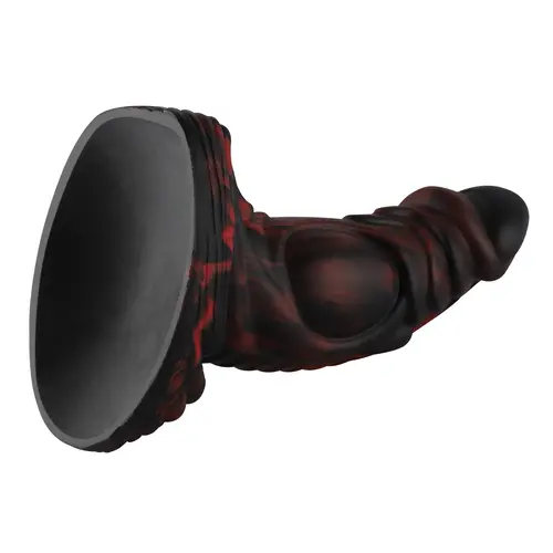 Wildolo® Wildolo Merman Zuignap Dildo 16 cm Zwart - Realistische Siliconen Dildo voor Intense Stimulatie met.