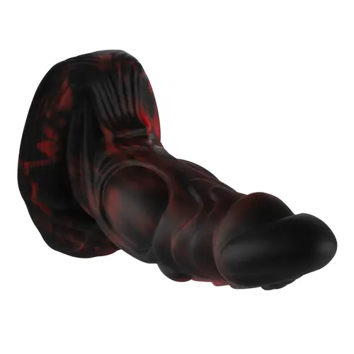 Wildolo® Wildolo Merman Zuignap Dildo 16 cm Zwart - Realistische Siliconen Dildo voor Intense Stimulatie met.