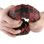 Wildolo® Wildolo Fantasy Zuignap Dildo 23 cm Crocodilly Zwart - Realistische Siliconen Dildo van 23 cm met.