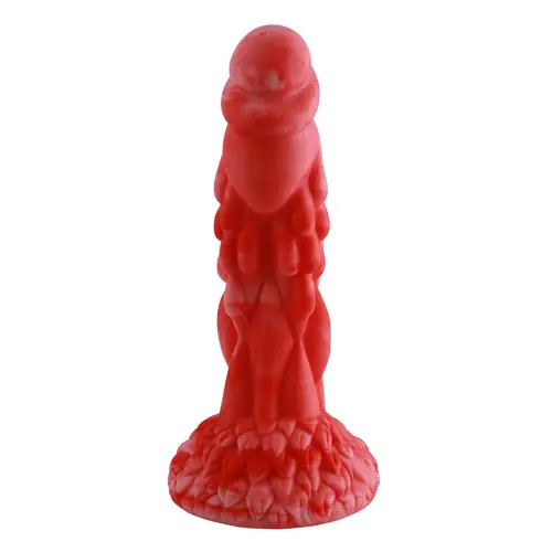 Wildolo® Wildolo Fantasy Zuignap Dildo Nesbu 21 cm Rood