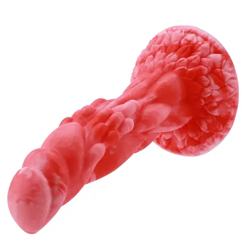 Wildolo® Wildolo Fantasy Zuignap Dildo Nesbu 21 cm Rood