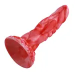 Wildolo® Wildolo Fantasy Zuignap Dildo Nesbu 21 cm Rood