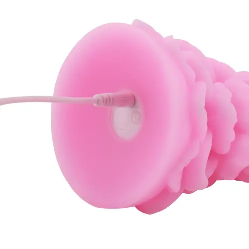 Wildolo® Wildolo Fantasy Dildo met Zuignap en Vibratie - Glow in the Dark - 21 cm - 10 Vibratiestanden - Met.