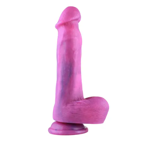 Wildolo® Premium Paarse Vibrerende Dildo Met Zuignap 25 cm - Realistische Ervaring, App Bedienbaar