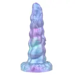 Wildolo® Dragonite Zuignap Dildo 26 cm - Realistisch en Vibrerend - Sterke Zuignap - 100% Premium Siliconen.