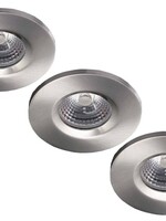 Set van 3 stuks Badkamer Inbouw LEDspot Kreta 8W, IP65