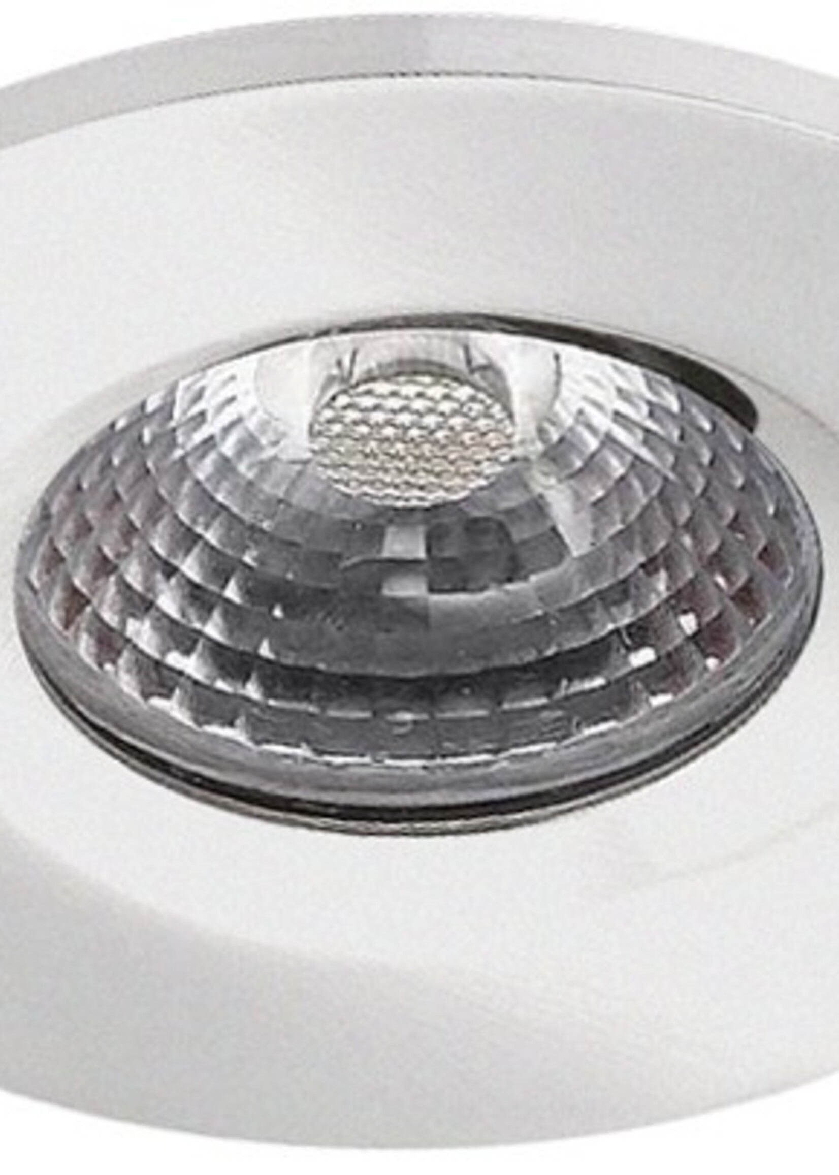 Set 6x Witte Badkamer Inbouw LED spot Kreta 8W, dimbaar (IP65)