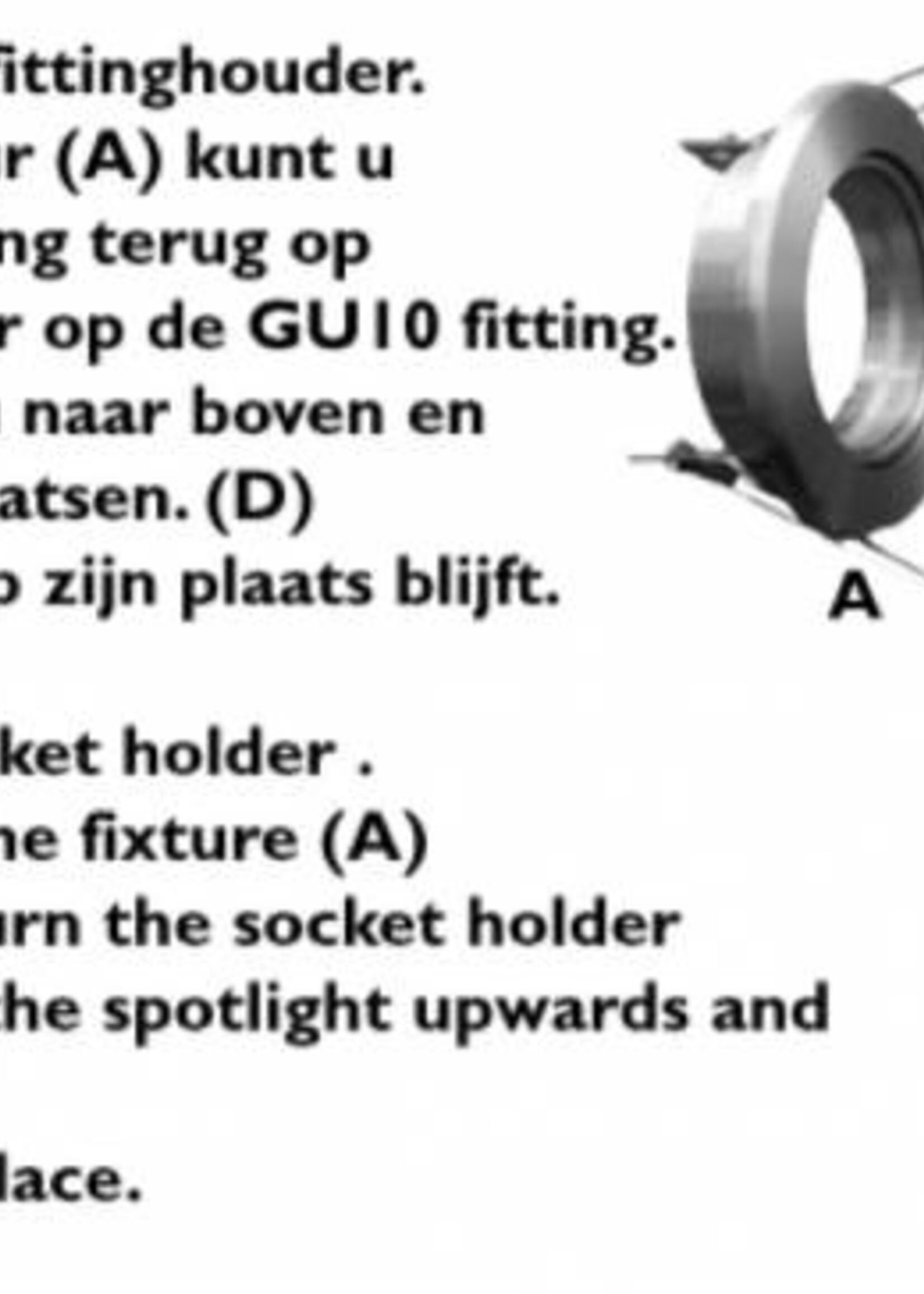 Inbouwspot aluminium armatuur kantelbaar