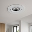 Inbouw LEDspot Parijs, Warm wit licht, dimbaar, 8 Watt, kantelbaar