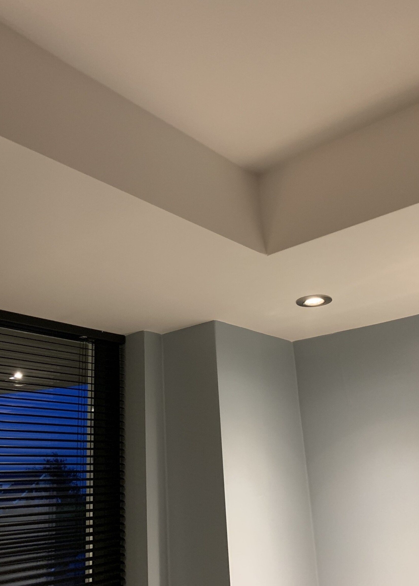 Set van 6 stuks Inbouw LEDspot Parijs, Warm wit licht, dimbaar, 8 Watt, kantelbaar, RVS