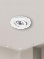 Dimbare mini inbouwspot,  3 Watt, IP44