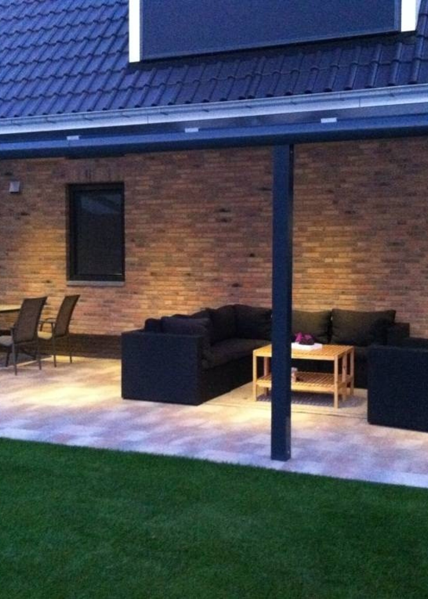 Dimbare mini inbouwLEDspot, warm wit, 1x3W Kantelbaar IP44 WITTE uitvoering