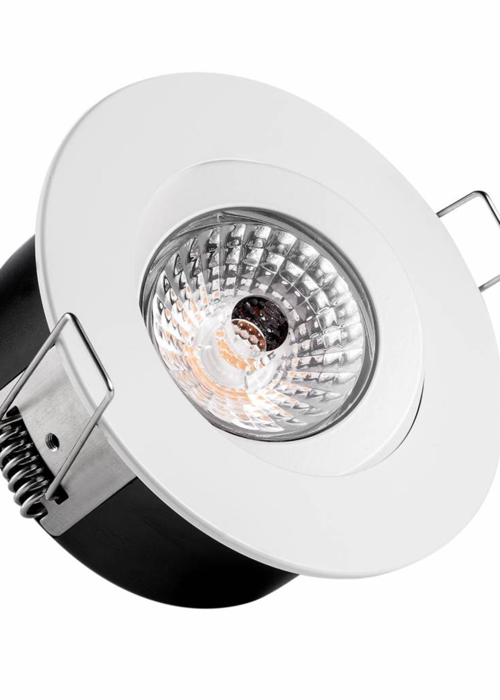 LED inbouwspot Gyro 8W, dimbaar en 360 graden richtbaar, IP44